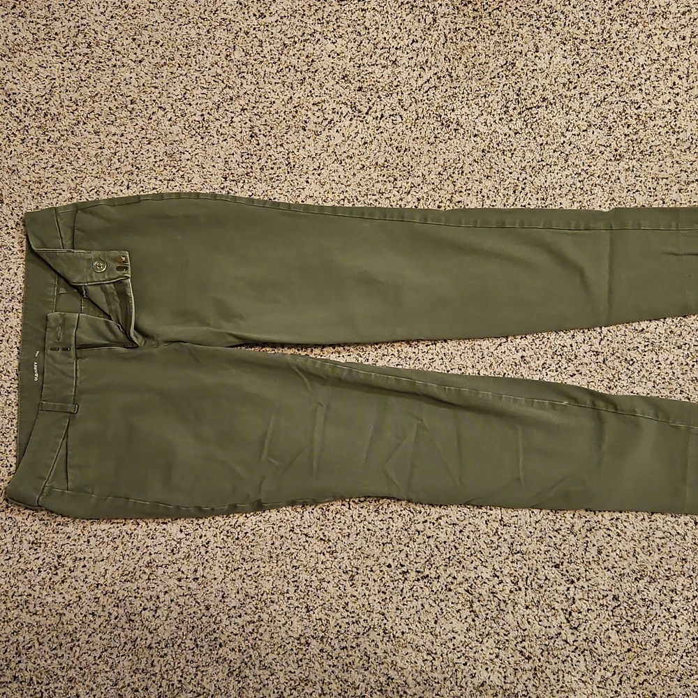 Olive Pixie Old Navy pants